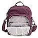 Lewis N. Clark Secura Anti-theft Convertipack Sling Backpack, Plum
