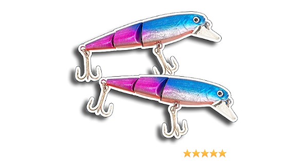 Rapala Sticker Decal Bass Catfish Trout Lure Hooks Sticker Swimbait Windshield