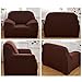 Stretch Seat Chair Covers Couch Slipcover Sofa Loveseat Cover 9 Colors/4 Size Available for 1 2 3 4 Four People Sofa + Pillowcase (35