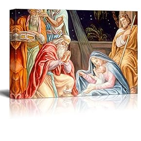 Adoration of The Wise Men (Baby Jesus) Print...