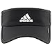 adidas Men's Adizero II Visor, Black/White, ONE SIZE