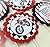 12 Cupcake Toppers - Motorcycle Happy Birthday Collection - Black White Checkers, Red Stripes, Motorcylce Graphic, Checkered Flag