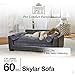 Enchanted Home Pet Skylar Dark Grey Sofa Dog Bedthumb 3