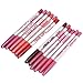 ShungHO 12PCS Lot Colors Prof Lipliner Waterproof Lip Liner Pencil Makeup Cosmetic Set