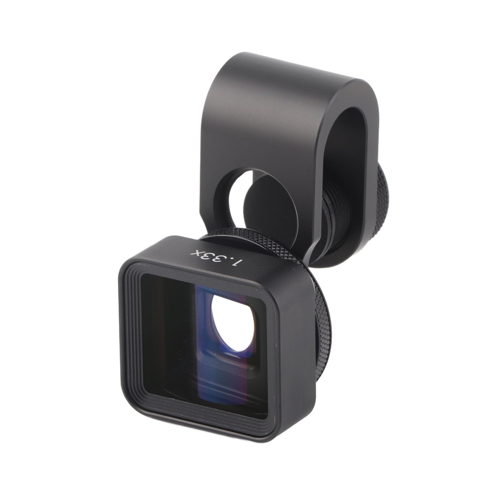 VBESTLIFE Mobile Anamorphic Lens,1.33X Wide Screen Deformation Filmmaking Lens,Compatible with Smart Phones Tablets