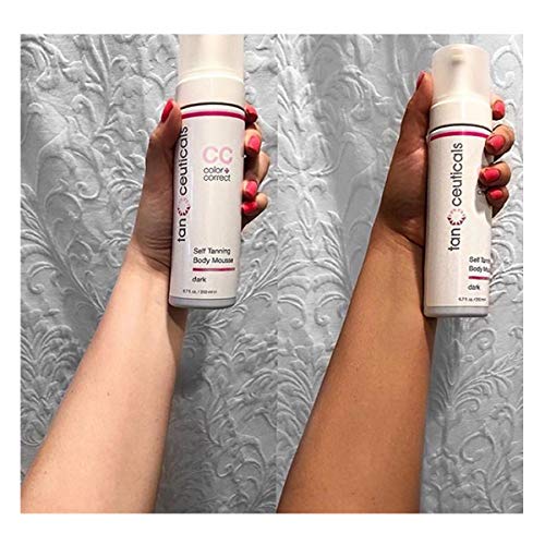 Tanceuticals Self Tanning Mousse Healthy Ingredients and Fresh
