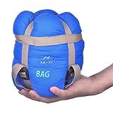 BESTEAM Ultra-light Warm Weather Envelope Sleeping Bag, 75