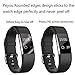 [6 Pack] PEYOU Compatible for Fitbit Charge 2 Screen Protector, [Full Coverage] [Anti-Bubble] HD Clear Premium Film Screen Protector Compatible for Fitbit Charge 2 Smartwatch