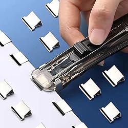 DSBGKJI 2 PCS Handheld Reusable Creative Stapler