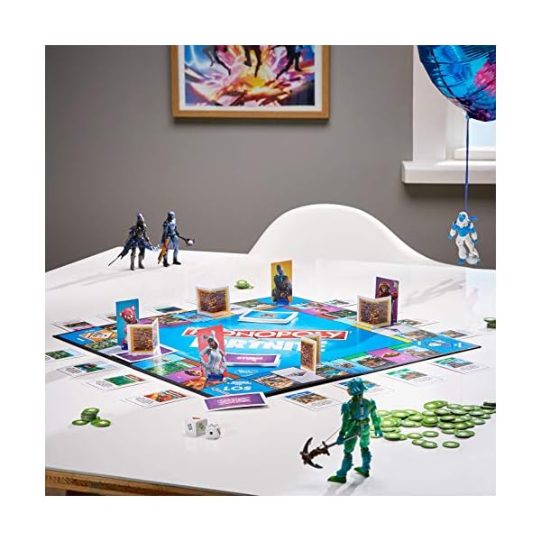 Hasbro Monopoly E6603100 Monopoly Fortnite Edition, Familienspiel, Multicolor – Bild 6