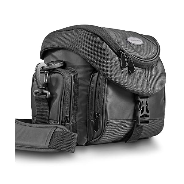 Kit Mantona Premium System Kameratasche mit PATONA Ersatz für Akku Canon LP-E12 - Für EOS 100D – Bild 4