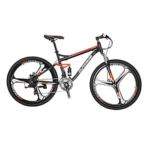 Eurobike Bicycle S7-27.5 Mountain Bike 21 Speed Shift Left 3 Right 7 Frame 3 spoke wheels Shock Absorption Mountain…