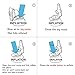 FengNiao Leg Rest Travel Pillow Adjustable Height, Inflatable Foot Rest Pillow for Camping/Travel, Outdoor Kids Air Travel Pillow for Resting Feet and Sleeping in Car/Plane