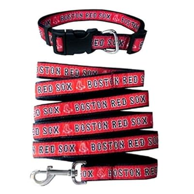 Boston Red Sox Nylon Collar and Leash Set for Pets Zambia Ubuy
