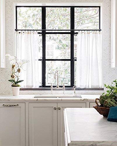 Amazon Com Sheer Curtains Cafe Curtain Custom Made Pinch