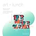 Artovida Artists Collective Reusable Lunch Baggies | Snack and Sandwich Bags with Zipper - Improved Dual Layer Design by Budi Kwan (Indonesia) Flock of Birds