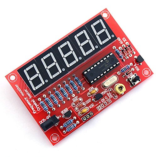 WINGONEER DIY Kits 1Hz-50MHz Crystal Oscillator Frequency Counter Meter