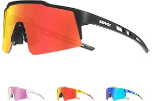 KAPVOE Kids Baseball Glasses Polarized Sports Sunglasses Boys Girls Youth Cycling Shades Running Softball UV400 Age 6-14