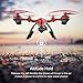 Holy Stone HS400 Large Quadcopter FPV Drone with Adjustable HD Camera 720P 2.4 GHz 6-Axis gyro, Altitude Hold, One Key Return and Headless Mode Includes Bonus Battery