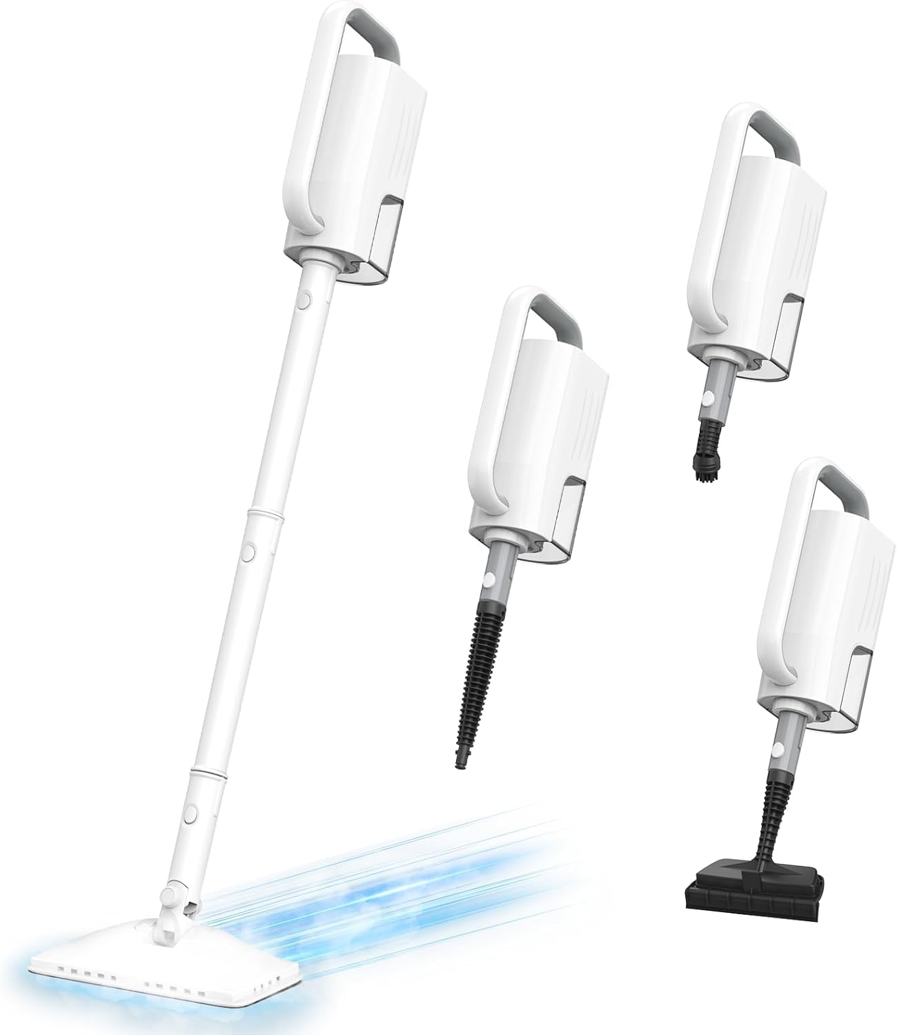 View 1 of 1200W Rotated Steam Mop for Hard Floor, Laminate Floor, Tiles Cleaning