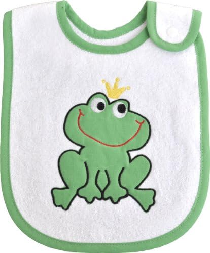 Smithy Fashion F102060 Bib with Press Stud Fastening 'Frog King'