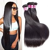 Gabrielle Remy Straight Brazilian Human Hair 4 Bundles (14