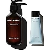 Grown Alchemist Facial Cleanser Set: Polishing Exfoliator (75ml) + Gentle Gel Cleanser (200ml)