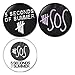 5 Seconds Of Summer #1 Pinback Buttons Badges/Pin 1.25 Inch (32mm) Set of 3 New