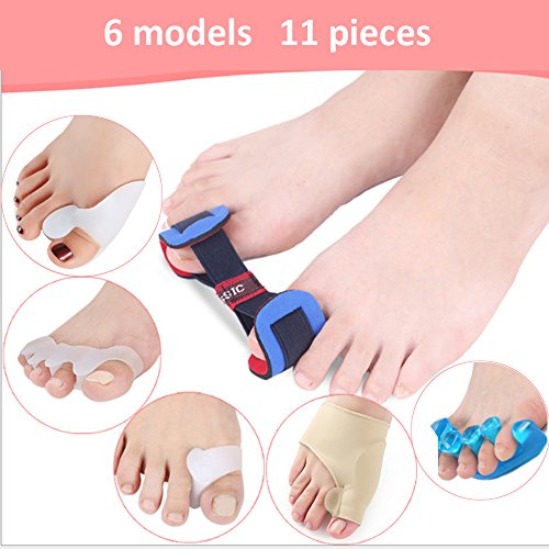 Bunion corrector and splint for relief sleeves kit - bu…