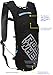 Hydration Backpack with 2L Water Bladder - Lightweight pack for Running Hiking Riding Camping Cycling Climbing Fits for Men & Women