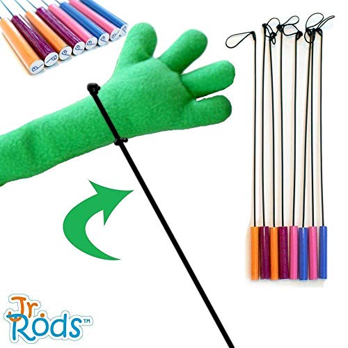Jr. RodsTM Puppet Arm Rods Pair