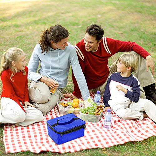 Triangle Power Personal Portable Oven, Electric Slow Cooker For Food,Mini Oven For Meals Reheat,Food Warmer with Lunch Bag(110V)