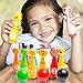 aGreatLife Mini Bowling Game Set for Kids - 10 Wooden Pins - 4 x 1.3 Inches and 3 Bowling Balls - 1.6 inches in Diameter - Best Desk Toys, Table Games for 3, 4, 5 Year - Old Boys and Girls Toddlers