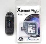 Zectron 16GB UHS-1 Micro Class 10 Memory Card for Sigma SD1m CAMERA+ 5 in 1 USB-2 / SDHC card reader