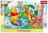Trefl Frame Disney Winnie The Pooh Treasure Hunting Puzzle (15 Pieces)