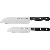 HENCKELS Solution Razor-Sharp 2-pc Knife Set, Santoku Knife 5 Inch, Santoku Knife 7 Inch, German Engineered Informed by 100+