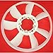 Evan-Fischer Aftermarket Radiator Fan Blade Compatible with Toyota 4Runner 87-93 6Cyl.