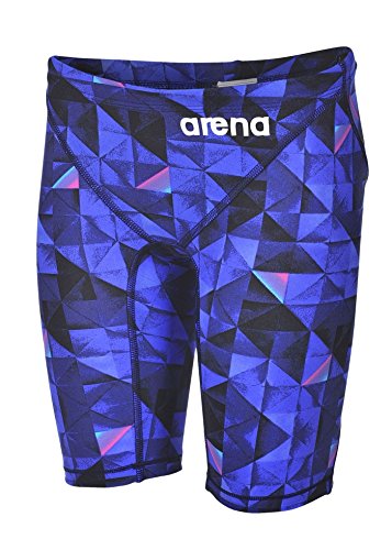 Arena Limited Edition Powerskin ST 2.0 Junior Jammer - Navy/Pink Size 6-7