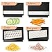 Fullstar Adjustable Mandoline Slicer - Stainless Steel Vegetable Cutter, Cheese Grater & Julienne Vegetable Slicer - Compact, Veggie Slicer Kitchen Gadget Slicer Dicer