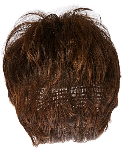 Textured Cut Wig  Color R10 CHESTNUT - Hairdo Wigs Short Feathered Modern Tru2Life Heat Friendly Synthetic Wispy Bang