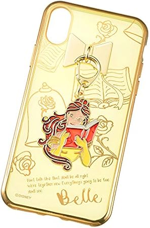 Amazon ディズニーストア 公式 Iphone X用スマホケース カバー ベル チャーム付き Charming ケース カバー 通販