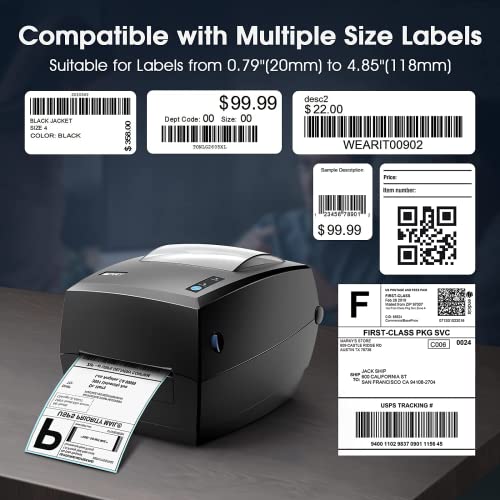 iDPRT Thermal Label Printer, Label Maker for Shipping Packages & Small