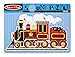 Melissa & Doug Train Sound Puzzle - Wooden Peg Puzzle with Sound Effects (9 pcs)