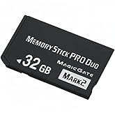 Original 32GB Memory Stick Pro Duo MARK2 - High Speed Performance, Compatible with PSP and Camera Accessories