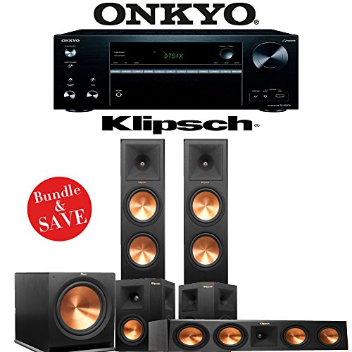 Klipsch-RP-280F-51-Ch-Reference-Premiere-Home-Theater-System-with-Onkyo-TX-NR676-72-Ch-4K-Network-AV-Receiver