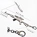 N.egret PUBG SKS Sniper Rifle Jewelry Keychain Gaming Gift Ring for Teammate Best Friend (SKS)