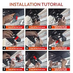 FUVYMYT Front 4K Dash Cam for Ford F150 2018-2023