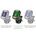 Chromatic Tuner, Meeland Mini Clip-on Guitar Tuner for Guitar/Bass/Ukulele and Violin/Anti-Interference Color LCD Display/Battery Included/Auto Power Off