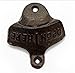 Drhob 1pc Vintage Antique Home Kitchen Wall Mounted Bar Beer Glass Bottle Cap Opener Gift (Color: Copper)