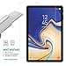 [2-Pack] PULEN for Samsung Galaxy Tab S4 Screen Protector 10.5,HD Anti-Scratch No Bubble Anti-fingerprints 9H Hardness Tempered Glass for Galaxy Tab S4 Tablet (10.5 Inch)